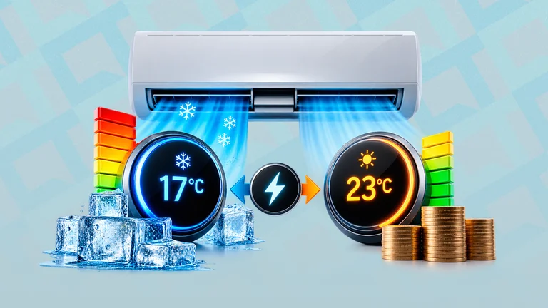 Ar-condicionado no 17ºC gasta mais luz que no 23ºC? Veja o que diz especialista