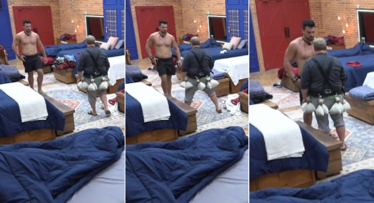 Adryana Ribeiro, Daniel Erthal e Serginho Hondjakoff disputam a Prova do Fazendeiro nesta quarta (30)