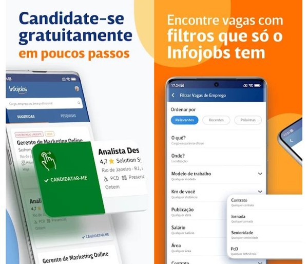 Os 8 melhores aplicativos para buscar vagas de emprego