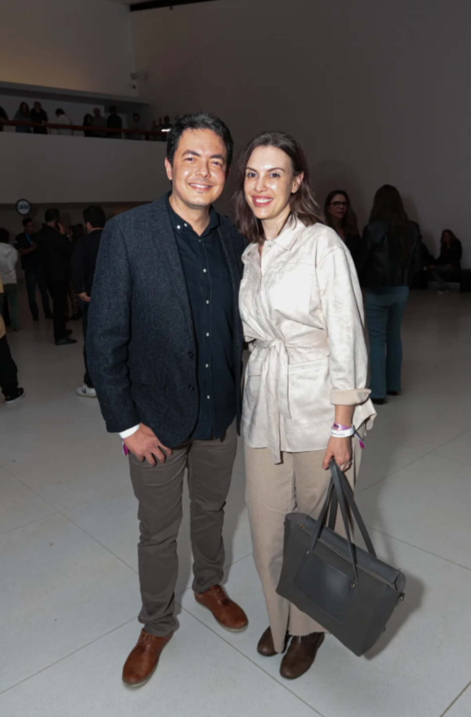 Alan Severiano e a esposa, Rachel Rubin