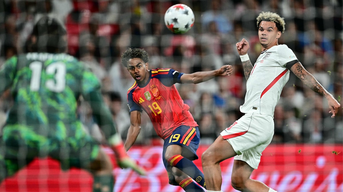 Espanha mostra embalo após Copa e ganha da Inglaterra em jogaço de reviravoltas na Liga das Nações