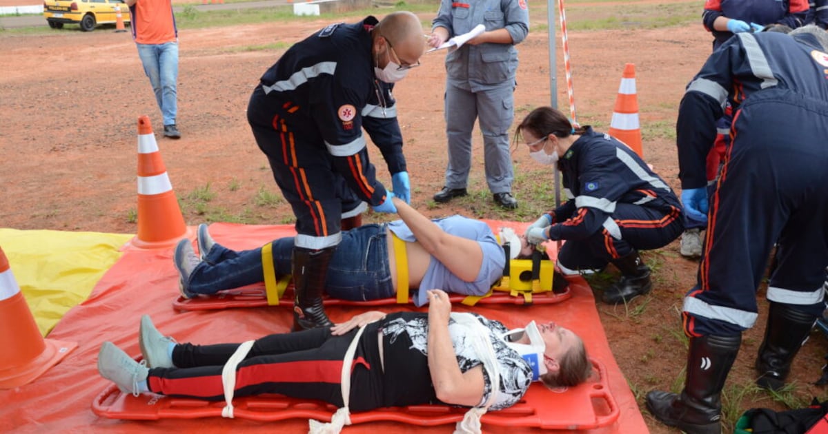 Evento gratuito mostra simulação de acidente aeronáutico e ação coordenada de profissionais