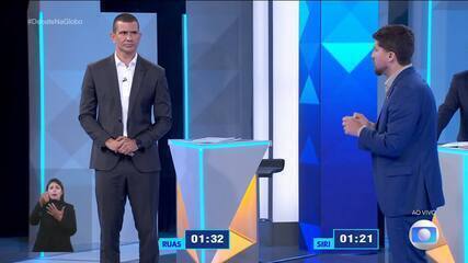 Debate RJ: Douglas Ruas (PL) pergunta para William Siri (Psol) sobre desenvolvimento econômico na Costa Verde