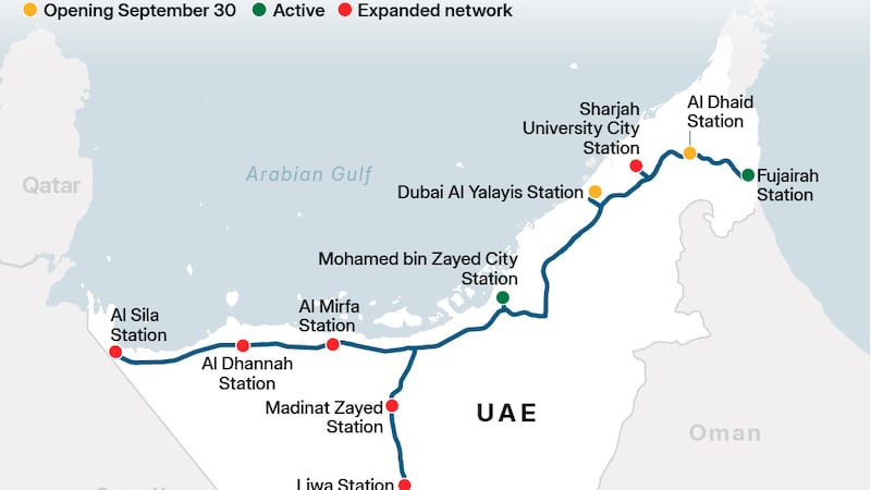 Pequena cidade, grandes sonhos: como o Etihad Rail colocará Al Dhaid de Sharjah no mapa