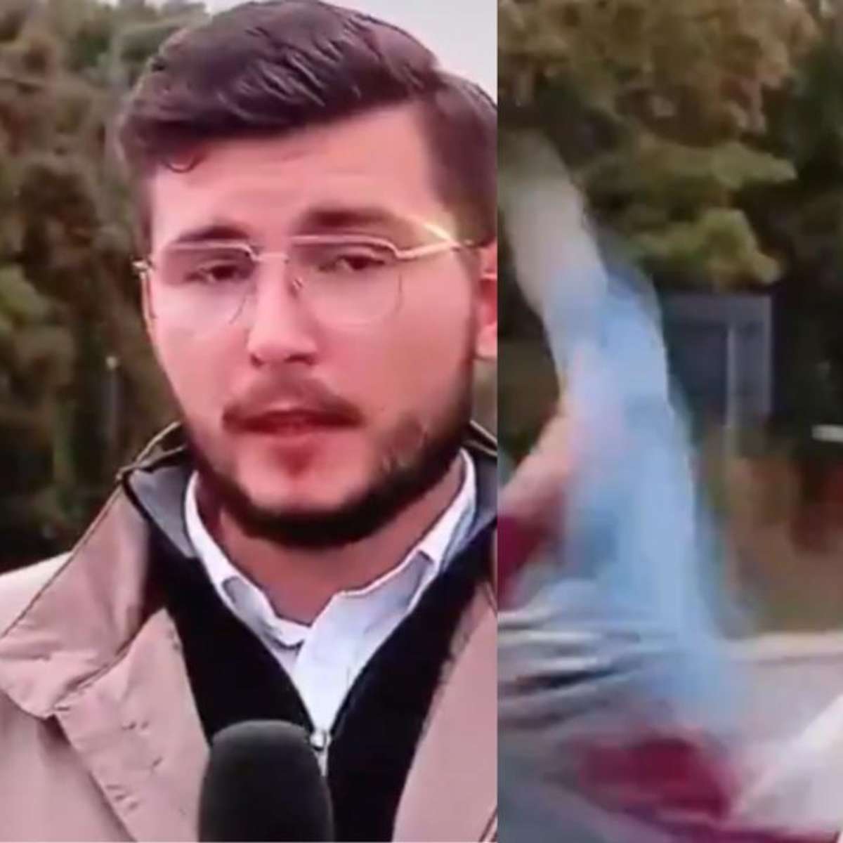 Adolescente é atropelada ao vivo enquanto TV cobria outro acidente na Polônia; veja