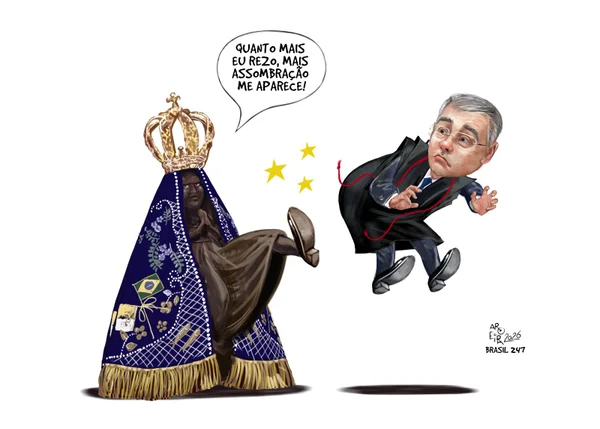 Imagem da matéria: Flávio e a milícia (por Mary Zaidan)