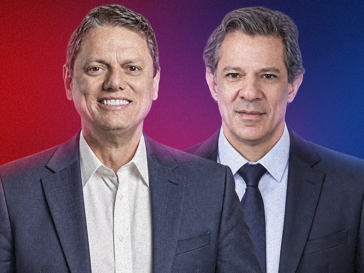 Real Time Big Data: com 53%, Tarcísio lidera em SP; Haddad soma 39%