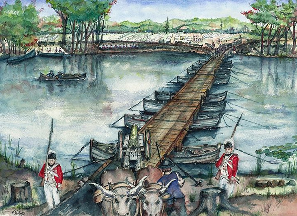 Imagem relacionada à notícia: O Inquilino fornece informações importantes antes da batalha de Saratoga ( 15 SEP 1777 )
