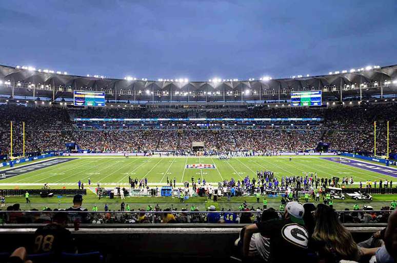 Ravens vencem Cowboys no último segundo na NFL no Rio em jogo com recorde de público no Maracanã