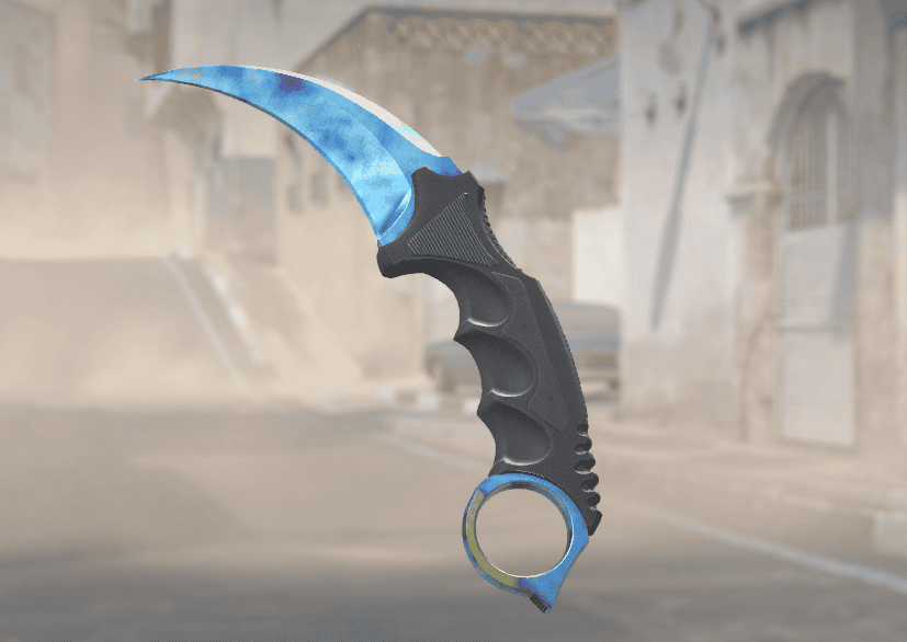 Karambit Case Hardened Padrão 387