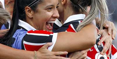São Paulo sai na frente na final do Brasileirão Feminino. Foto: Rubens Chiri / São Paulo FC / Esporte News Mundo