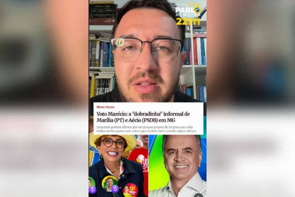 Aliado de Nikolas em MG faz apelo contra o voto "Marécio" para o Senado
