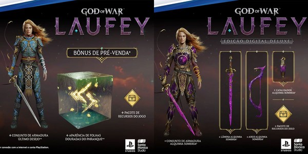 God of War Laufey entra em pré-venda amanhã (29) e tem novo gameplay revelado