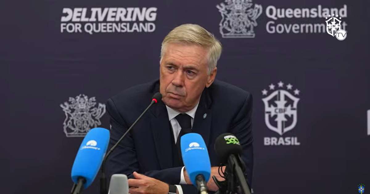 Arrependimento da Copa? Ancelotti explica escolha por Vini Jr. para bater pênalti contra Austrália