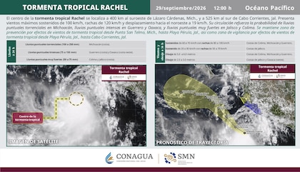 Por qué hace calor en CDMX si ya empezó el otoño: así afecta la tormenta tropical Rachel a la capital