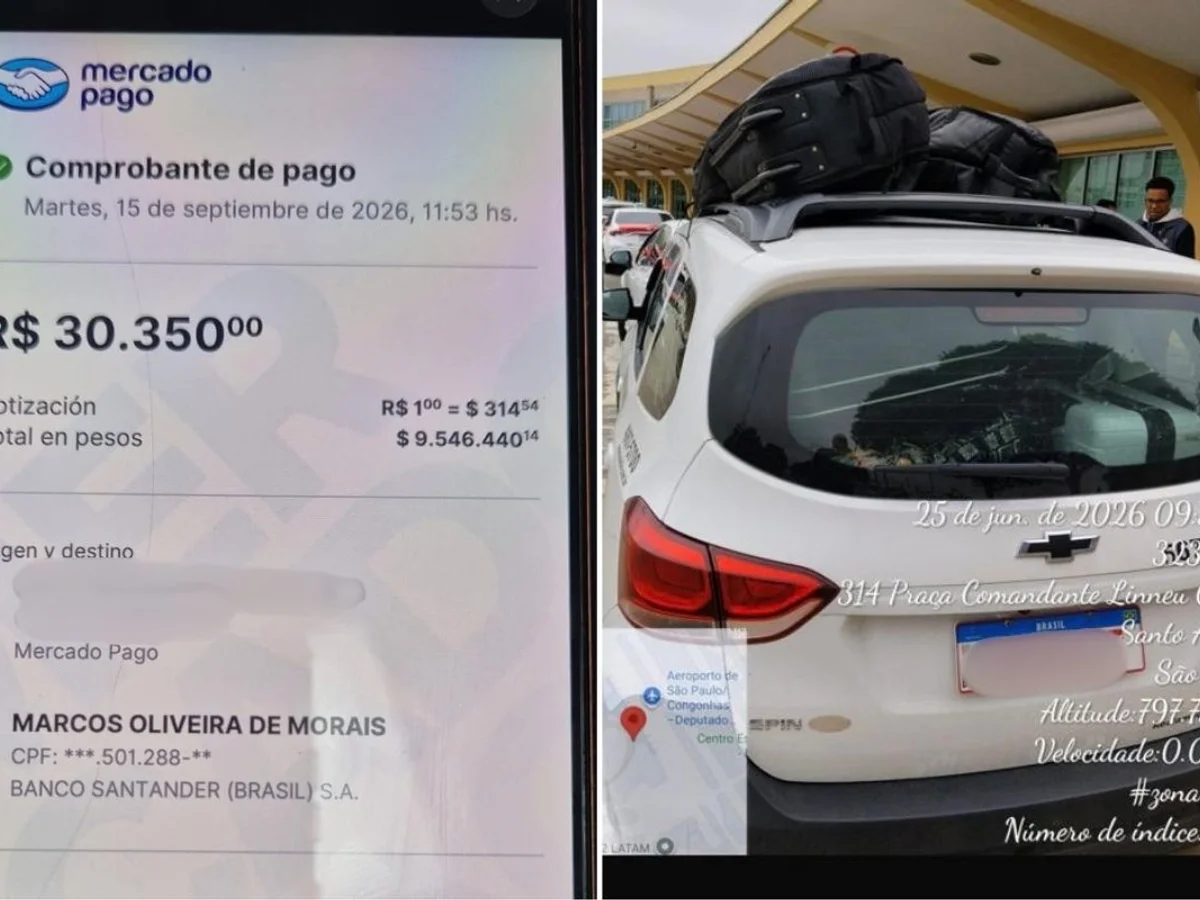 Taxista debitou R$ 30 mil de turista argentino após viagem de R$ 30 em SP