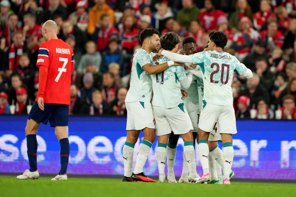 Nations League: Haaland marca, mas goleiro falha e Portugal bate a Noruega