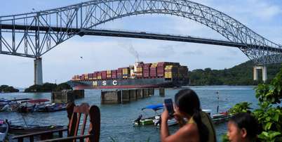 Canal do Panam&aacute; prev&ecirc; reduzir ainda mais o tr&acirc;nsito de navios devido ao El Ni&ntilde;o. Foto: RFI