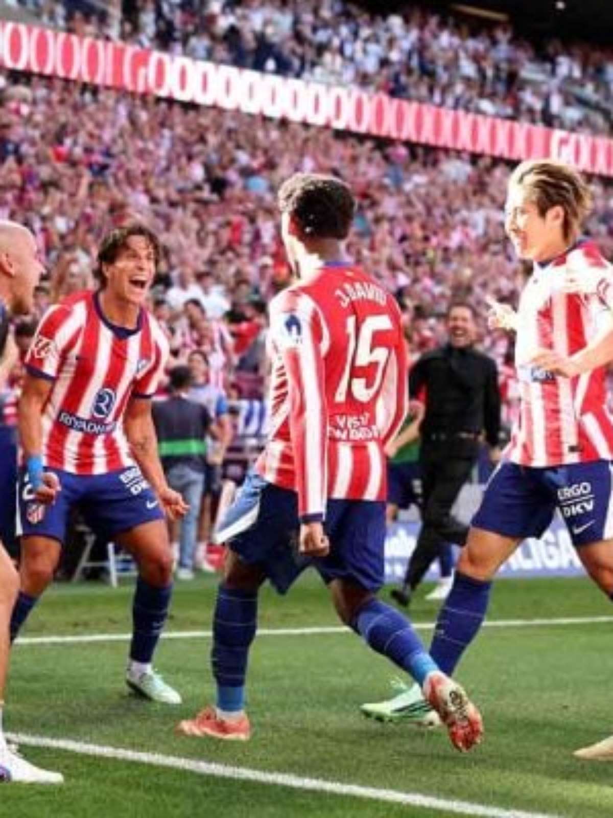 Atlético aproveita um a mais e derrota o Real Madrid por La Liga
