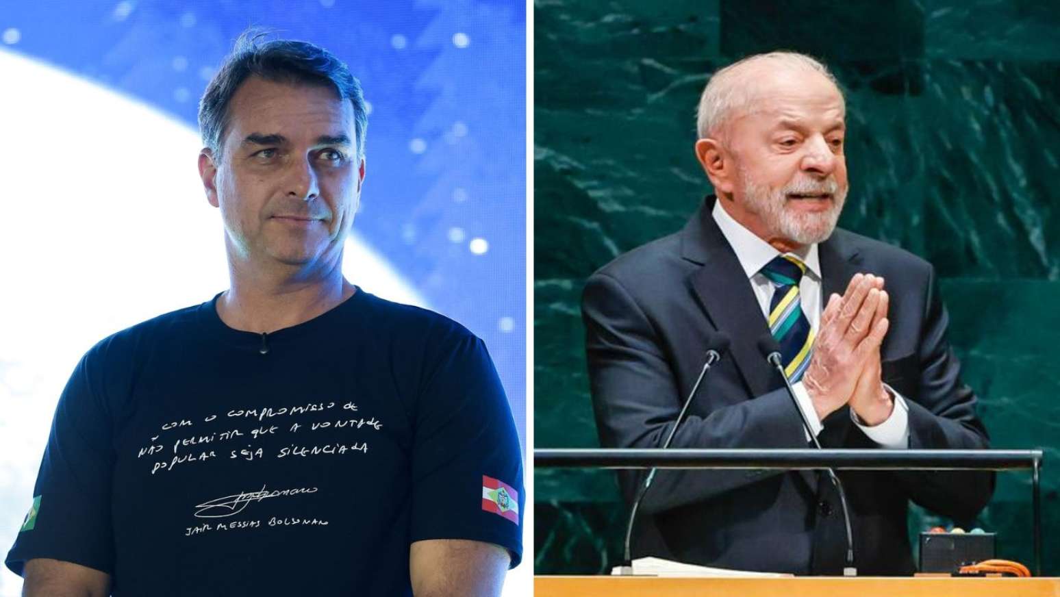 Pesquisa Atlas-Bloomberg: Fl&aacute;vio tem 47,7% das inten&ccedil;&otilde;es de voto no 2&ordm; turno; Fl&aacute;vio, 47,6%