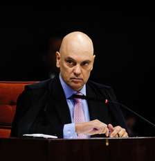 O ministro Alexandre de Moraes diz que André Mendonça tenta "proteger gurpo político" Foto: Wilton Junior/Estadão / Estadão