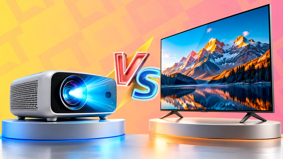 Imagem da matéria: Projetor 4K substitui a Smart TV? Testamos a experiência em sala clara