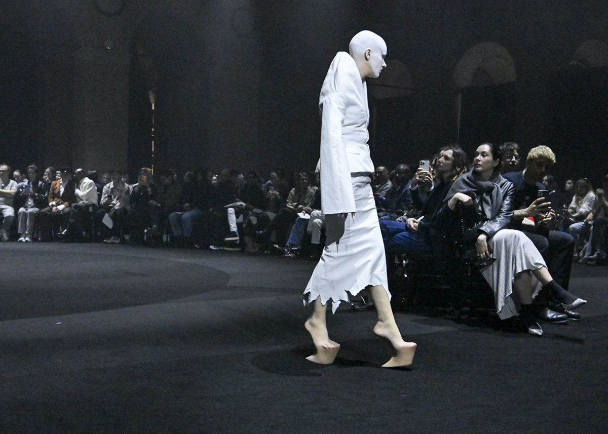 Desfile de prêt-à-porter outono/inverno 2026-2027 da Matières Fécales, como parte do Paris Fashion Week