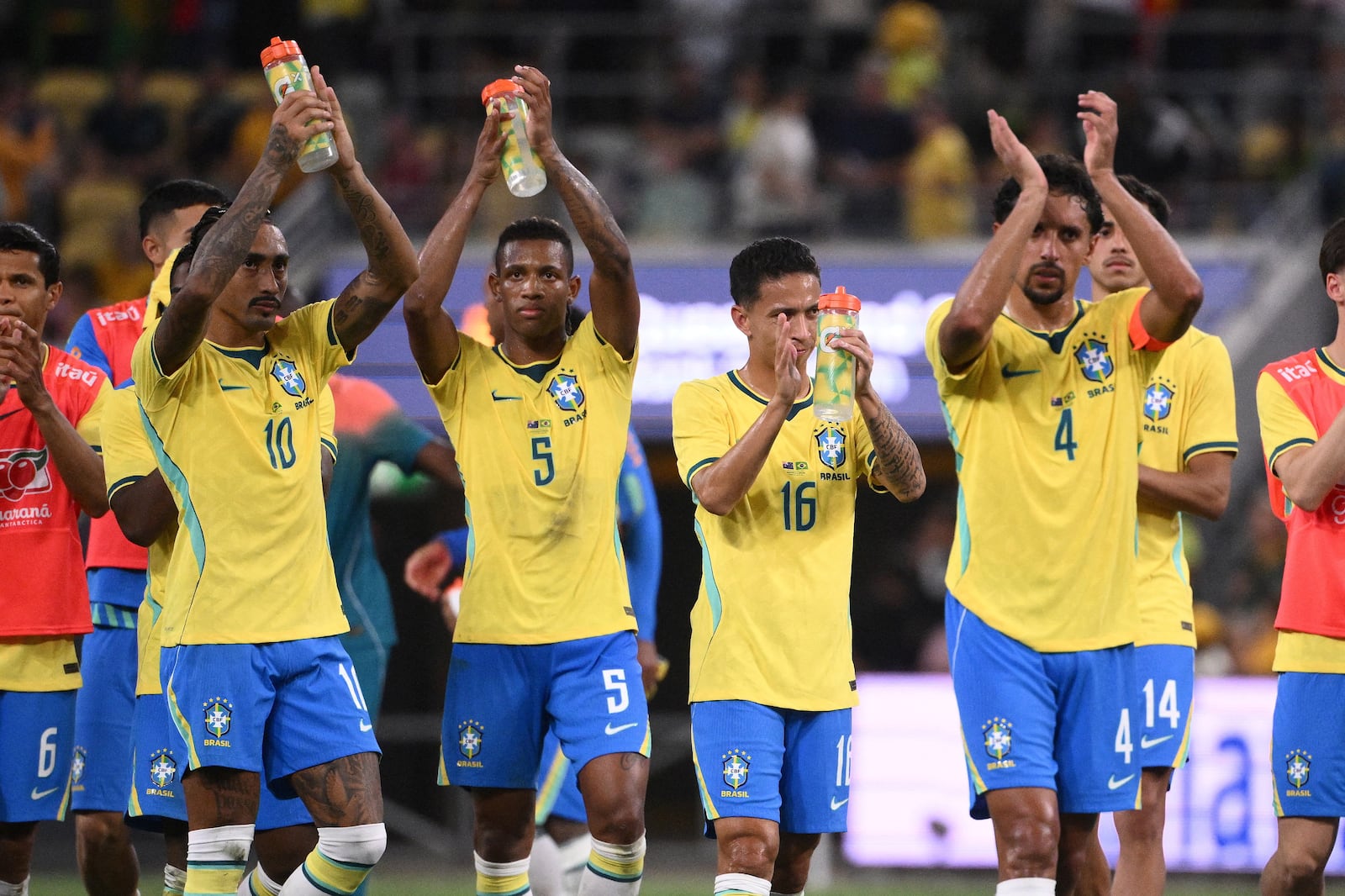 O capítulo “amistosos da Seleção Brasileira de Futebol” é uma enorme e enfadonha minissérie de mistérios Jono Searle/AAP Image via Reuters - 25.09.2026
