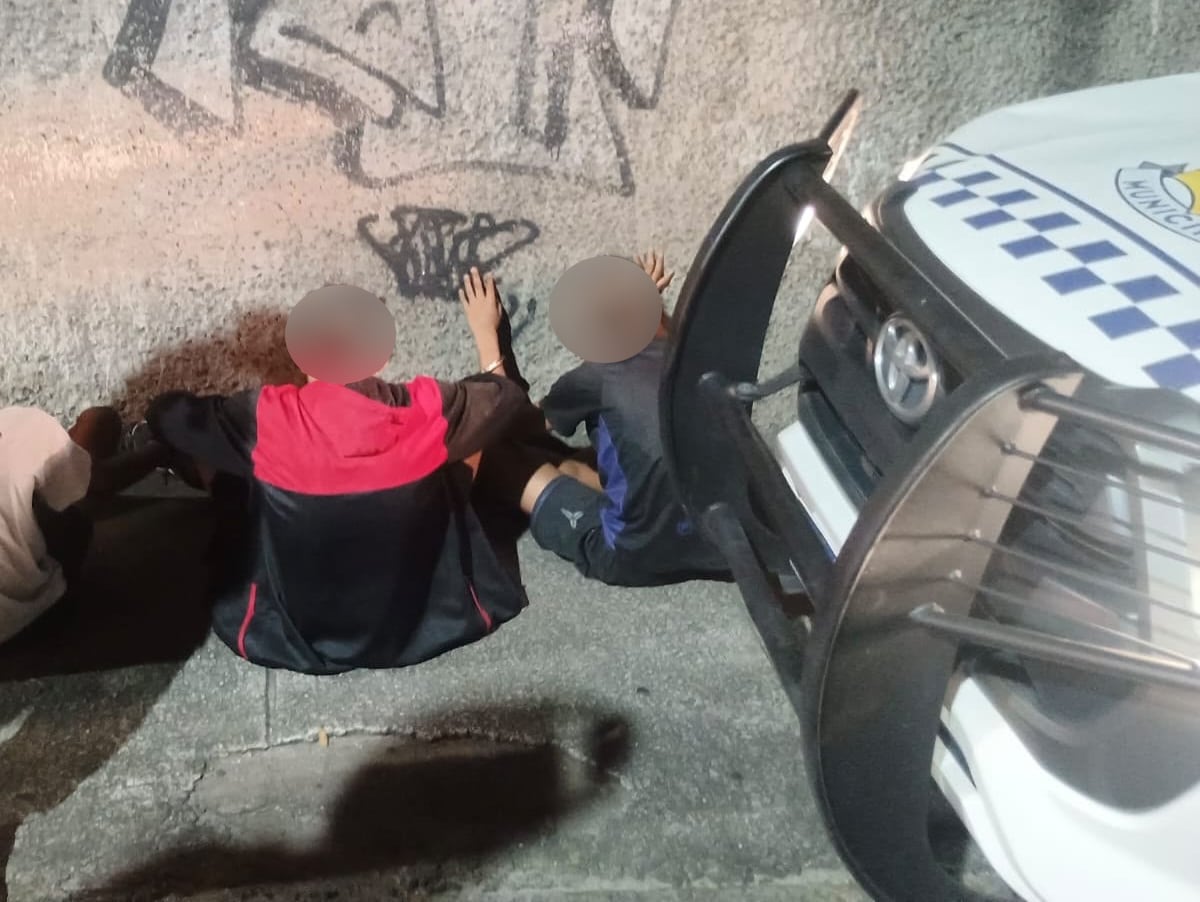 Guarda Municipal apreende três adolescentes suspeitos de assaltos a motoristas no Méier