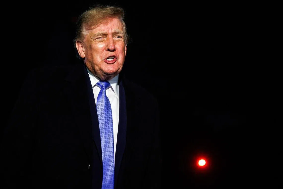 US President Donald Trump has offered shifting goals and timelines for the Iran war that began on Feb 28.