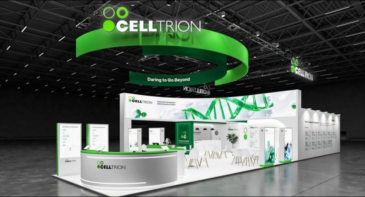 An image of Celltrion's booth during the CPHI Worldwide Milan / Courtesy of Celltrion