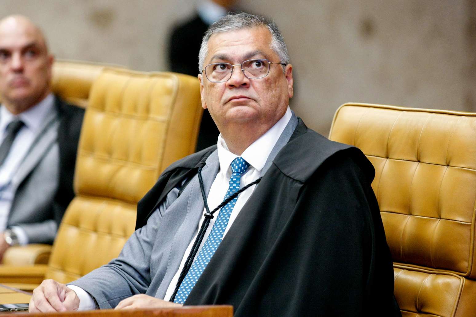 Ministro Flávio Dino durante sessão no STF