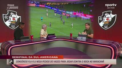 Vasco tem pedido negado para jogar no Maracanã; Troca de Passes analisa situação