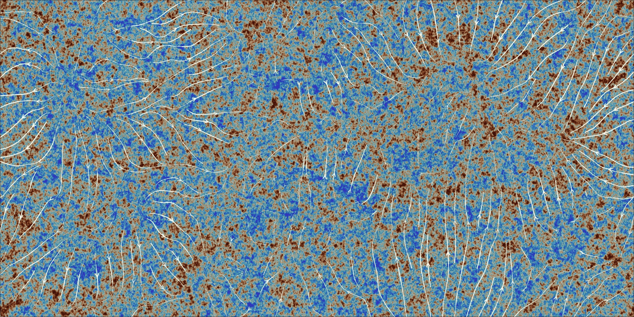 Uma das imagens que mostram o Universo há bilhões de anos