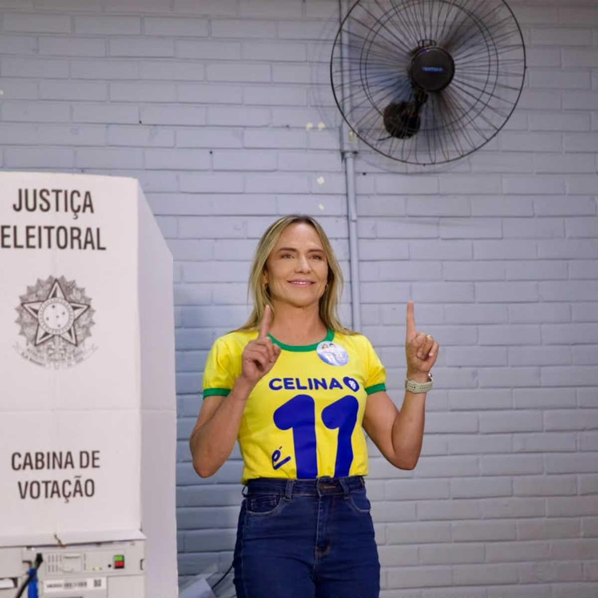 Celina Leão é reeleita governadora do Distrito Federal