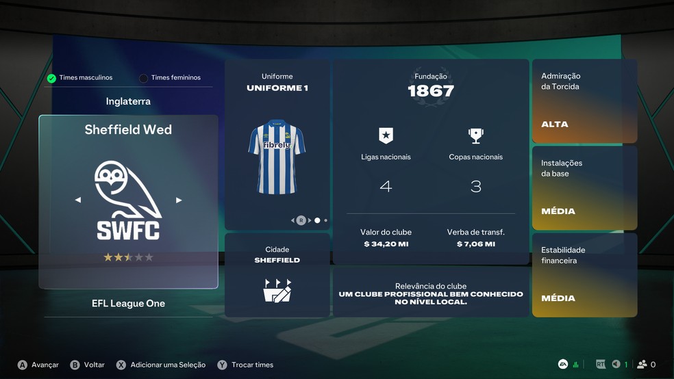 EA FC 27: 10 times para reconstruir e dominar o Modo Carreira