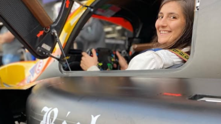 Tatiana Calderón tuvo una remontada junto a Juan Hernández en la carrera