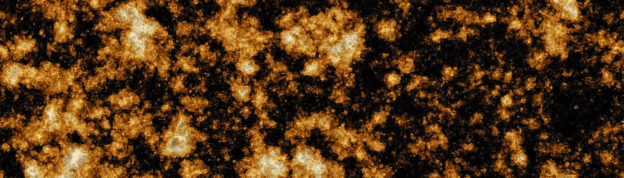 Uma das imagens que mostram o Universo há bilhões de anos