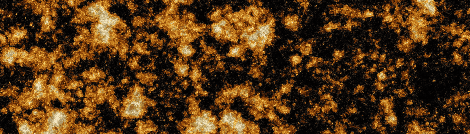 Simulação impressionante recria os primeiros bilhões de anos do Universo