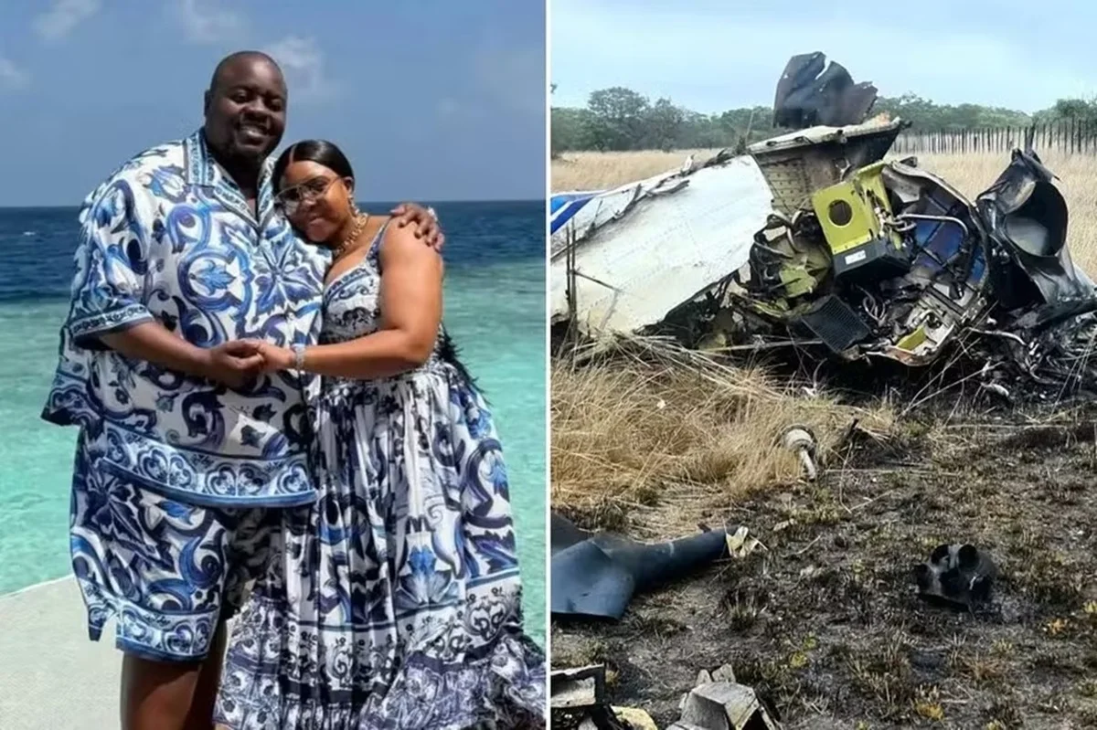 imagem colorida empresario zimbabue queda helicoptero