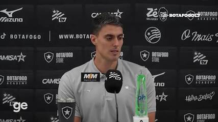 Matheus Bachi analisa empate do Botafogo: "Espírito de equipe muito forte"