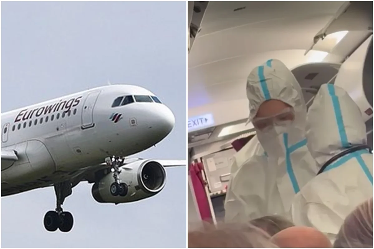 Passageiros começam a vomitar assim que voo decola em surto de vírus
