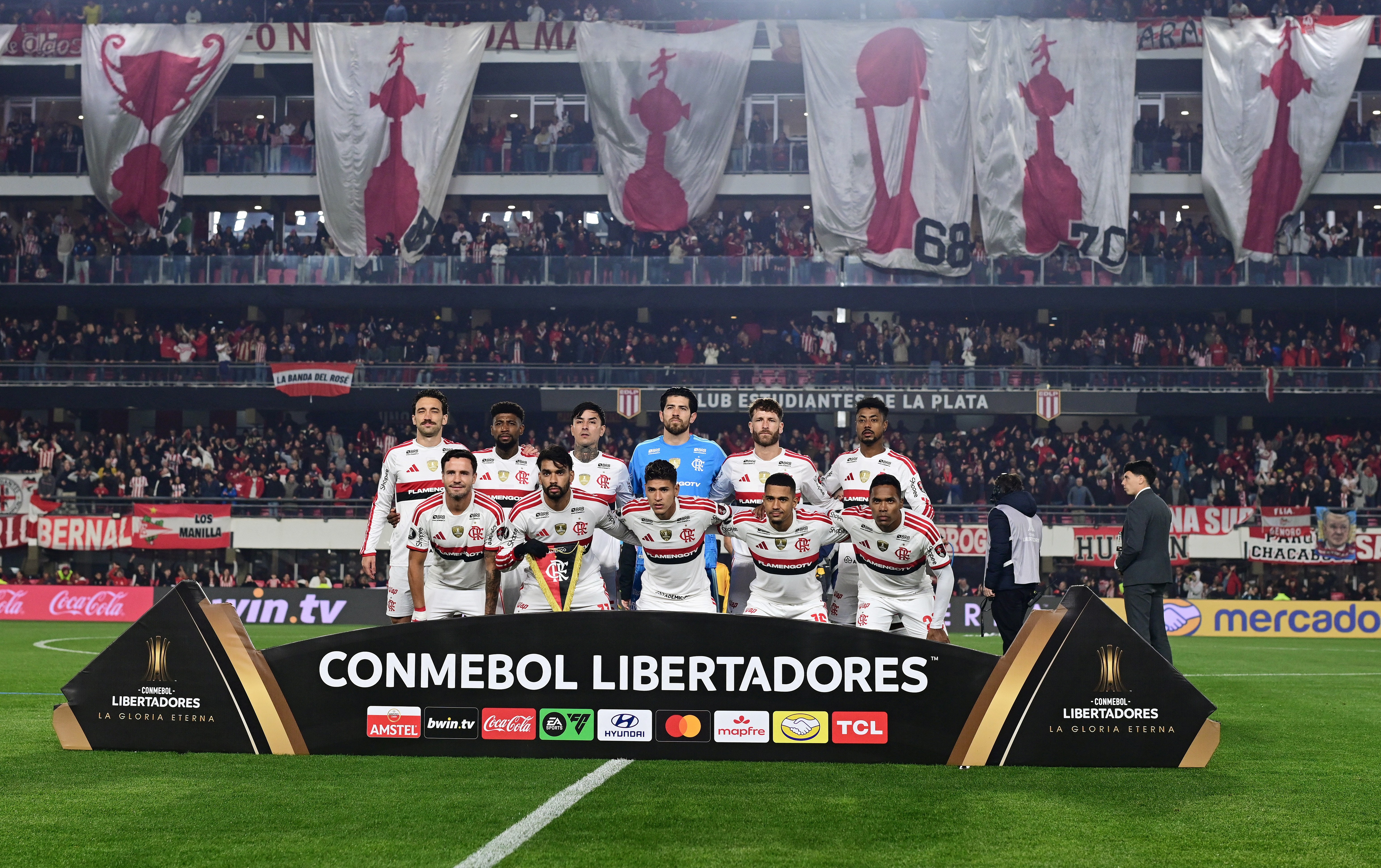 Contra o Estudiantes, Flamengo pode repetir feito de Boca e Peñarol na Libertadores; veja