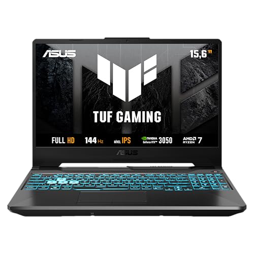 Notebook Gamer ASUS TUF Gaming A15 RTX3050 AMD Ryzen 7
