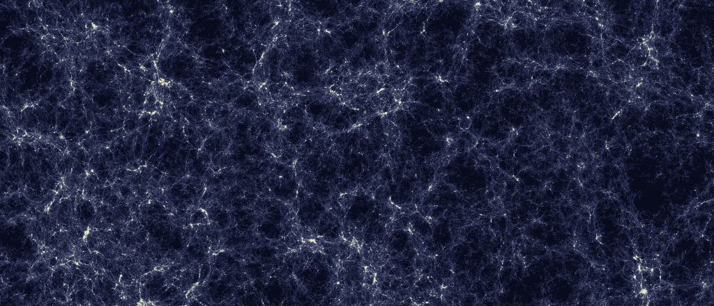 Simulação impressionante recria os primeiros bilhões de anos do Universo