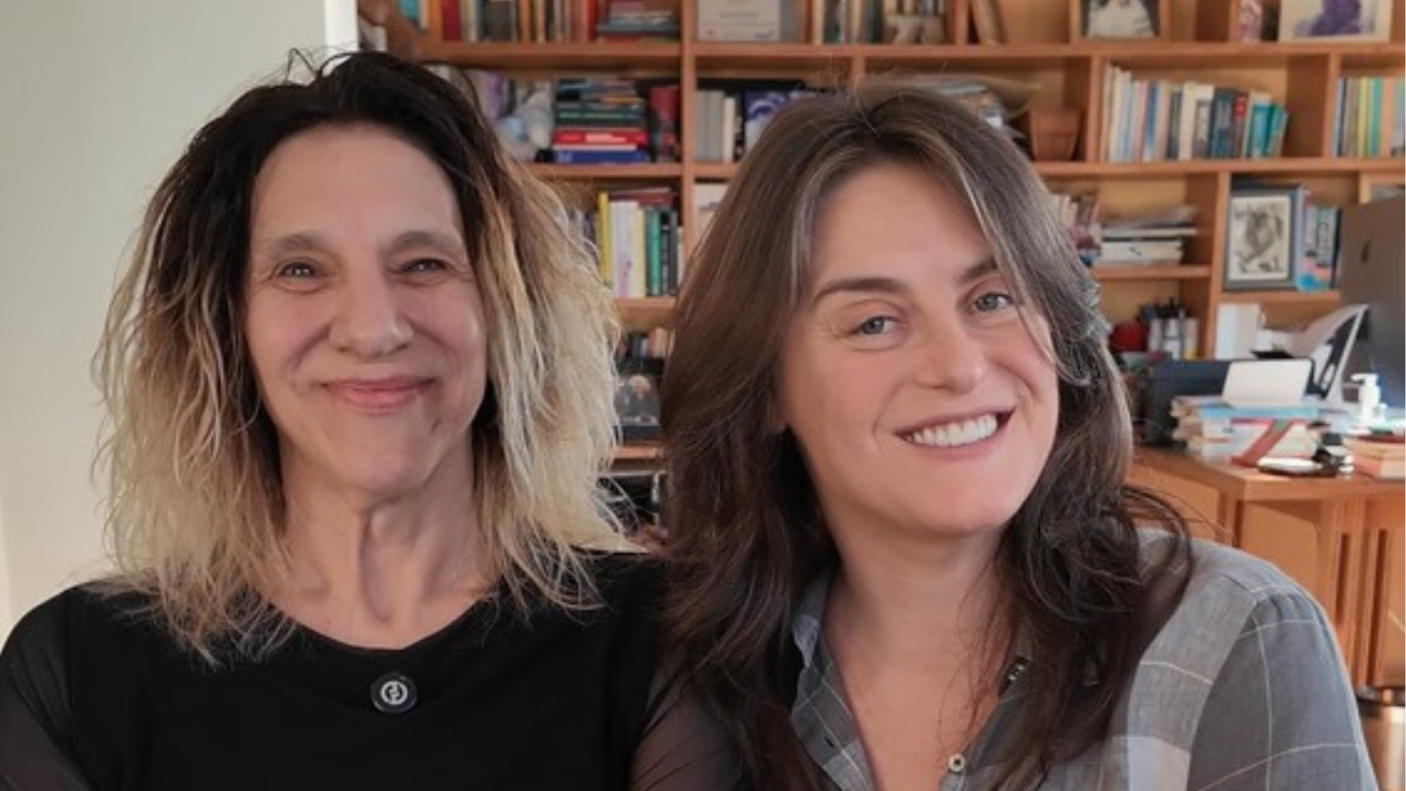 Alessandra Maestrini e a namorada, Denise Stoklos