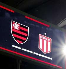 Flamengo e Estudiantes Foto: Flamengo e Estudiantes ( Reprodução/X @Flamengo) / Gávea News
