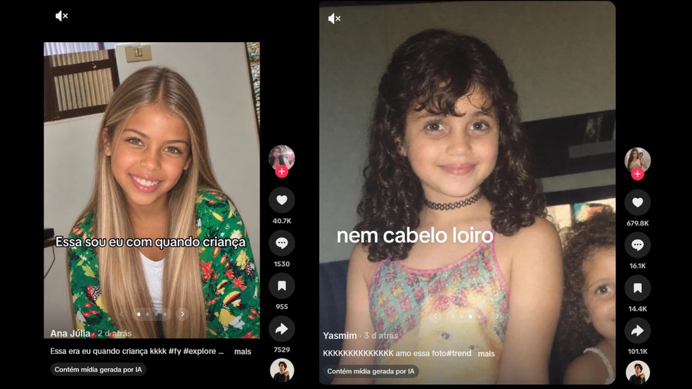 Trend do 'essa sou eu quando era criança': veja prompt e passo a passo