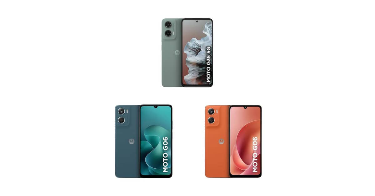 Motorola em promoção: veja uma seleção de smartphones com 5G, câmera de 50MP e bateria potente