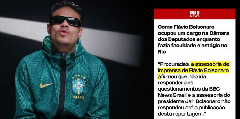 Meta derruba em menos de 1h episódio do Revelando em que MC Cabelinho expõe Flávio Bolsonaro